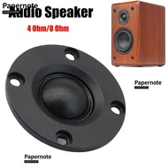 PAPERNOTE Tweeter Speakers, Round 52MM Audio Speaker,  4 Ohm/8 Ohm 10W-20W Silk Membrane