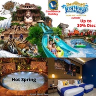 Lost World of Tambun Hotel 2D1N Room + Breakfast + Night Hot Spring Park Ticket for 2 Adults <OFFER 