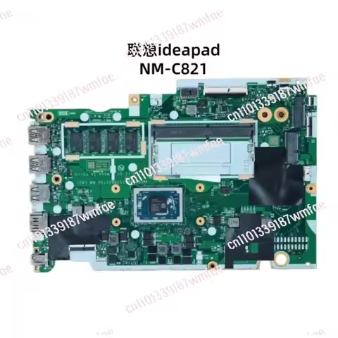 For IdeaPad 3 15ADA05 Laptop Motherboard, For Ryzen 3 5 7 CPU RAM 4GB NM-C821 Compatible Replacement