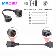 Deutsch J1939 9Pin To 16Pin Truck Cable 9 Pin To Obdiiobd2 16Pin