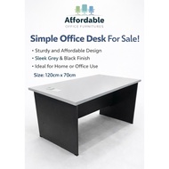 Grey study table (120 x 70 cm ) / office table