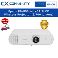 Epson EB-U50 WUXGA Wireless 3LCD Projector Epson Projector 3LCD Projector Office Projector Portable 