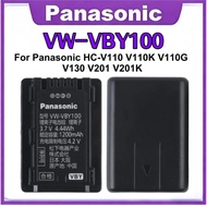 Original VW-VBY100 1200mAh Battery For Panasonic HC-V201 HC-V110 HC-V110GK HC-V110K HC-V110P HC-V130