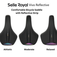 Selle Royal Vivo Reflective Bike Bicycle Comfort Saddle