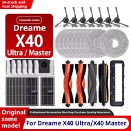 Dreame X40 Ultra / X40 Master/ X40 Pro / L40 Ultra Robot Vacuum Spare Parts Main Side Brushes Mop Cl