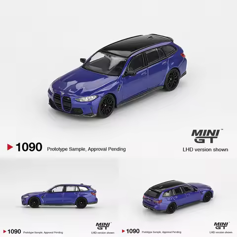 PreSale MINIGT 1090 1:64 BMW M3 Competition Touring Portimao Diecast Car Model Collection Toys