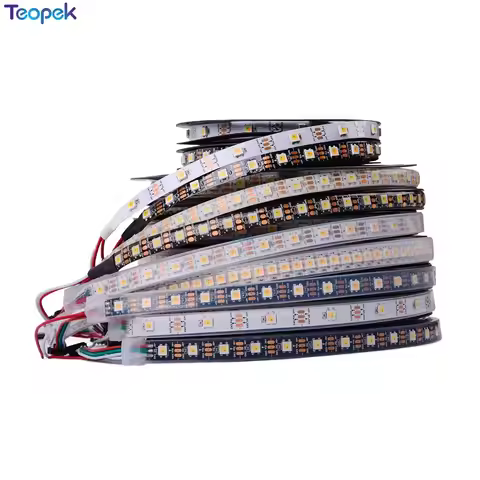1M/5M SK6812 WWA Led Strip (Warm white/white/Amber) 30 60 144 LEDs/Pixels/m 5050 3 in 1 Chip DC5V Ad