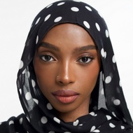 Deesse - Dottie Shawl Modal Viscose /Polkadots Modal Shawl Double sided Printed Dottie Series Viscos