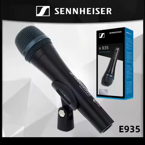 SENNHEISER E935 fio anel microfone profissional palco show KTV ao vivo doméstico K canto alta equipa