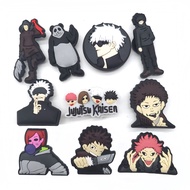 Cartoon Jujutsu Kaisen Series Shoes Buckle Pins jibits crors Decoration Jibits Charms for Man Shoe d