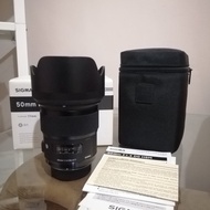 Sigma Art 50mm F1.4 For Nikon Mulus likenew