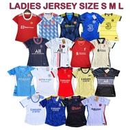 Local Ready Stock Ladies football jersey Women Football Jersey Club Ladies 2021 MU Chelsea Liverpool PSG Ajax Arsenal