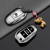 Dongfeng Citroen Versailles C5X Key Cover c4l Sega Alice C6 Tianyi C5 Car Dedicated c3xr Bag Buckle