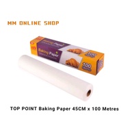 TOP POINT Baking Paper 45CM x 100 Metres