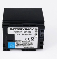 แบตกล้อง CANON BP819   BP-819 BP819 Battery for Canon BP 819, VIXIA HF10, HF11, HF20, HF21, HF100, HF200, HF G10, HF M30, HF M31, HF M32,