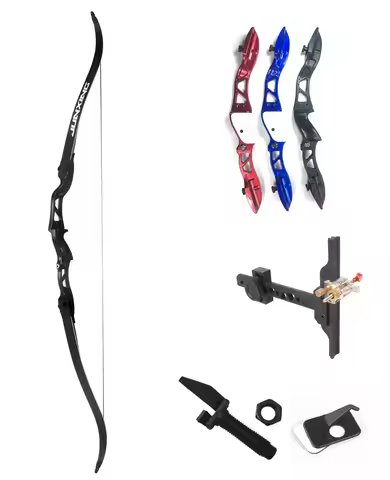 Onebows F155 66inch Hunting Use Archery Shooting Recurve Bow with 21inch Bow riser Right and Left Ha
