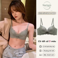 Nurtura Deep V bra for breast gathering support Super 3D support to shape full round breasts for nat
