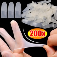 200Pcs Disposable Latex Rubber Finger Covers - Durable Working Finger Covers - Dustless Finger Prote