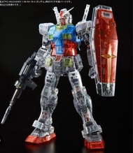 全新 日版 PGU perfect grade  unleashed 1/60 Clear color body Rx78-2 Gundam 高達 模型 彩透 水晶甲