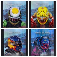 Formula One Card 2025 Topps Chrome 1 F1 Helmet