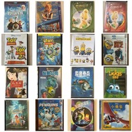 卡通DVD：Frozen、The Snow Queen 2、奇妙仙子Tinker Bell、TOY STORY、Minions、花木蘭、怪獣公司、海底奇兵、A Bug’s Life、Bambi、Pen