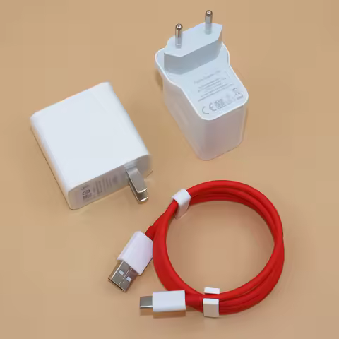 Original OnePlus 8 7 Pro EU US Warp Charge Power Adapter 30W 5V6A Charger Quick Charge Type C Cable 