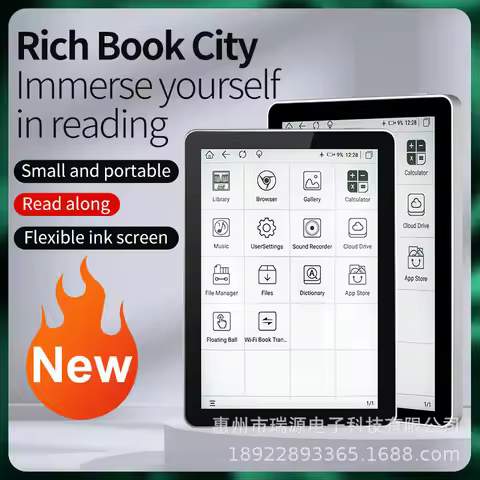 E-Book Reader Android 11 System E-Ink Tablet For Study Novel Review Portable Digital E-Reader