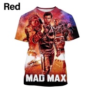 Summer Creative Short Sleeve Cool Personality madman max Plus Shirt thunderdome 3dt hd