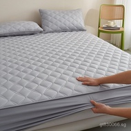 1.5m Fitted Sheet Bed Cover New Model Protector Pure Cotton2024Machine washable mattress protector, 