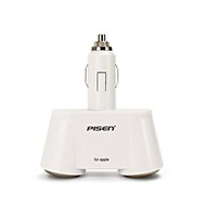 品勝 3合1 USB 車載用 充電器 1對2轉換器 Pisen 3 in 1 Car Charger Converter for iPhone 13 Pro Max, 三星 Samsung, 小米 X