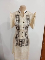 Modern Filipiniana Ladies Barong Ethnic Dress