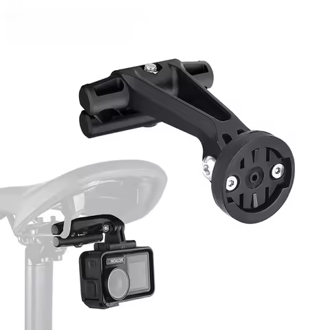 BKPTX Bicycle Saddle Seatpost Holder Mount Lamp Bracket Bike Taillight For Garmin Varia Radar Rearvi