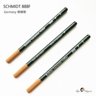 德國 SCHMIDT 888F 鋼珠筆芯 3支 筆心 相容Schneider Topball 850 [虎之鶴]