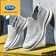 Scholl รองเท้าผู้ชาย Scholl รองเท้าผ้าใบรองเท้าผู้ชาย Scholl ผ้าใบรองเท้าผู้ชาย Scholl เวอร์ชันเกาหลี สไลด์ ผู้ชาย Scholl ขนาดใหญ่46 47 48 สวมใส่ รองเท้าแตะครึ่งรองเท้าแตะแบนผู้ชายแฟชั่นรองเท้าแตะลำลอง รองเท้าสปอร์ต