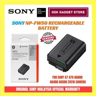 Sony Original NP-FW50 Rechargeable Battery For Sony Camera | 1020 mAh | Original Sony Malaysia Offic
