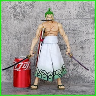 B4 One Piece Roronoa Zoro Action Figure Movable Joint Model Dolls Figma Toys For Kids Gifts Collecti