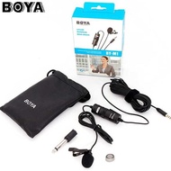 Boya By M1 Clip On Lavalier Microphone For Smartphone Dslr Camera Pc