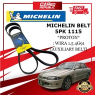 Michelin Belt [5PK 1115] Proton Wira 1.5 4G91 Auxiliary Belt Made In France 100% Original Good Quali