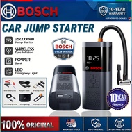 博世 (B0SCH) 35000mAh Car Jump Starter Air Pump Power Bank Portable LED 12V Pemula Lompat Kereta