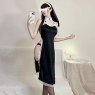 情趣內衣｜性感修女制服｜高叉免脫｜純欲誘惑角色扮演｜夫妻調情｜免費順豐智能櫃