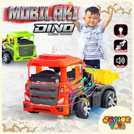 Mobil Aki Anak Mega Truck Besar Bisa Dinaiki Mainan Mobilan Truk Pasir Electric Ride On Toys