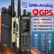 BAOFENG DMR DM32 Digital Walkie Talkie GPS Dual Mode Analog TDMA Dual Time Slot Air Band APRS Digita