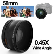 Lensa Kamera Canon Lens with Macro 58mm for Canon S-DAL-0001 - Black