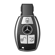 QinD Mercedes-Benz 賓士車鑰匙保護套(B款)(誘惑紅)