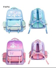 2026 Sanrio Characters 升級版護脊書包系列P.4-P.6