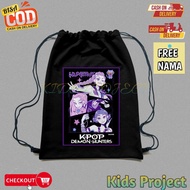Huntrix String Bag Huntrix Kpop Demon Hunters Children's Drawstring Bag