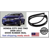 Honda City GM2 TMO 2008-2013 door rubber seal weatherstrip getah pintu oem TM0