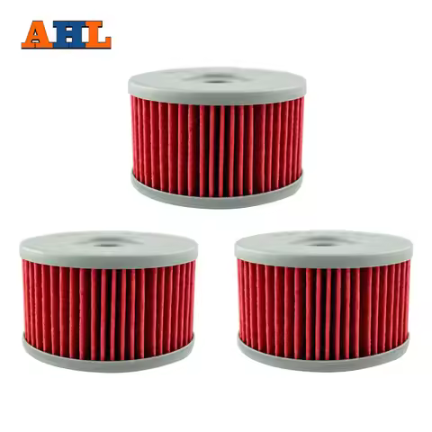 AHL 137 3pcs Oil Filter FOR SUZUKI XF650 Freewind 97-02 S40 DR-650SE DR-600 DR 500 S DR750 DR800 LS6