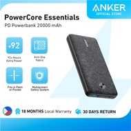 Anker PowerCore Essential Powerbank 20000 mAh Portable Charger 20Watts Fast Charger For Travel