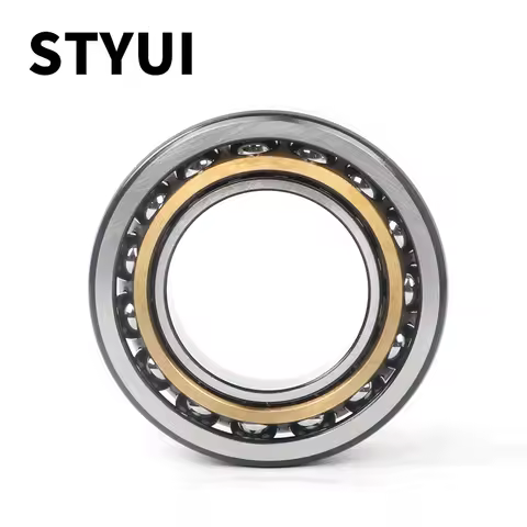 1Pcs Angular Contact Ball Bearing Brass Cage 7001 7002 7003 7004 7005 7006 7007 7008ACM High Quality